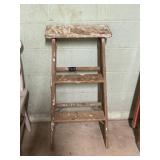 Two-Step Wood Ladder