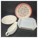 Vintage Pyrex Baking and Serving Dishes