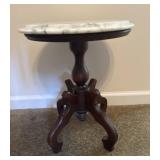 Marble Top Plant Stand