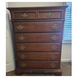 American Drew Oak Chest of Drawers