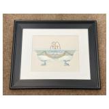 Gamboa, Consuelo "Victorian Bathtub" Print