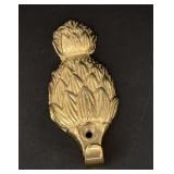Brass Pineapple Robe Hook