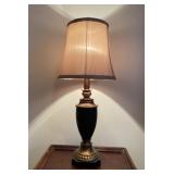 Bronzed Resin Urn Table Lamp