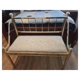 Brass Finish Bench