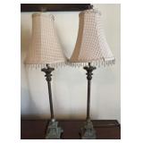 Candlestick Buffet Lamps
