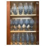 Blue Stemmed Glassware