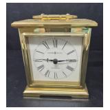 Howard Miller Brass  Desk Clock