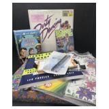 Assortment of Entertainment, Record, DVDs, More