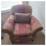 Vintage Upholstered Arm Chair