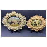 Ornate Framed Victorian Scenes