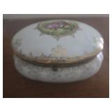 Vintage Porcelain Trinket Box