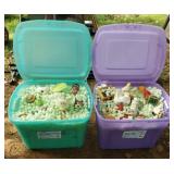 2 Containers of Miscellaneous Kitchen Items