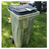 Rolling Trash Can