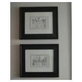 Framed Print of Dinnerware History