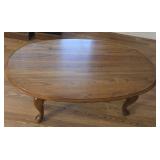 Queen Anne Oak Coffee Table