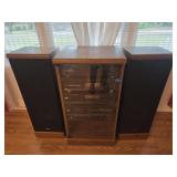 Fisher Stereo System with Speakers