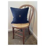 Bent Wood Parlor Chair with Pillow