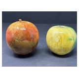 Stone Apple Paperweights