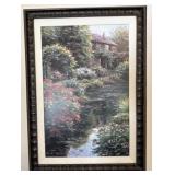 Peeters, Henry " Litchfield Arbor " Oil on Board