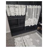 Vintage Lace Kitchen Curtains