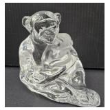 St. Louis Glass Monkey Mother and Baby