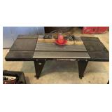 Router and Table and Nail Guns