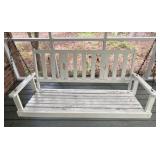 Wooden Porch Swing