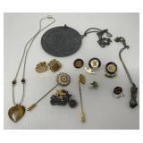 Costume Jewelry and Pins
