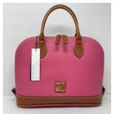 Dooney & Bourke Pebble Grain Zip Zip Satchel