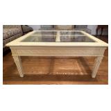 Glass Top Coffee Table
