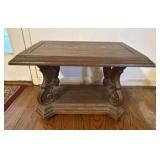 Faux Wood Accent Table
