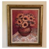 Signed "Tuscan Sunflowers"