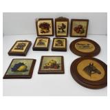 Collection of Wooden Wall Art