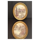 Framed Landscape Scenes