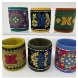 Handmade Needle Work Napkin Rings