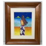 Signed Holly Kitaura Print, "Shooting Star"