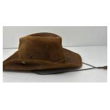 Minnetonka Genuine Leather Aussie Hat
