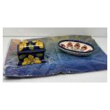 Pashmina, Mexican Pottery and Polish Pottery