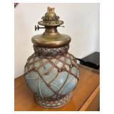 Double Wick Large Oil Lamp