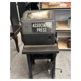 Vintage Associated Press Print Machine