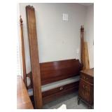 Four Post Wood Bed Frame