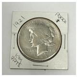 Key Date 1921 Peace Dollar