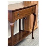 Wood Hall Table