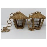 Wicker Lanterns