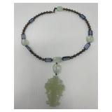 Jadeite Cross Necklace