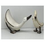 Pair of Wooden Ducks