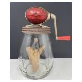 Dazey No. 4 Glass Butter Churn
