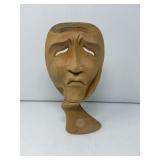 Wood Mask and Hand