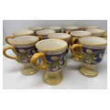 Pfaltzgraff Villa Della Luna Pedestal Mugs