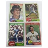 1981 Topps Baseball All-Stars